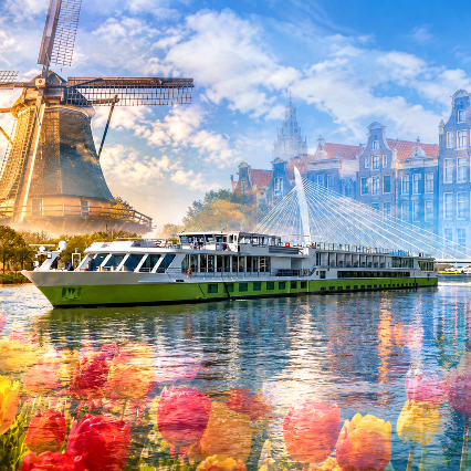 Kreuzfahrt Blumenparadies Holland